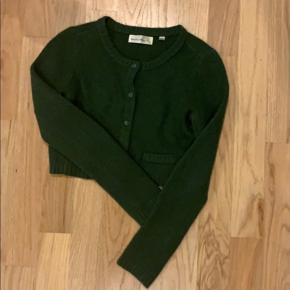 Charlie & Robin (Anthropologie) Crop Sweater